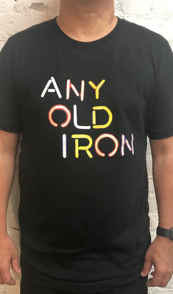 Any Old Iron Neon Mens T-Shirt