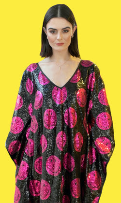 Any Old Iron x Smiley Pink Kaftan