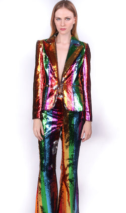 Any Old Iron Woman’s Rainbow Suit