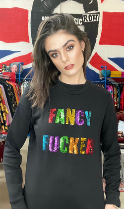 Any Old Iron Women's Fancy Fucker Sweatshirt