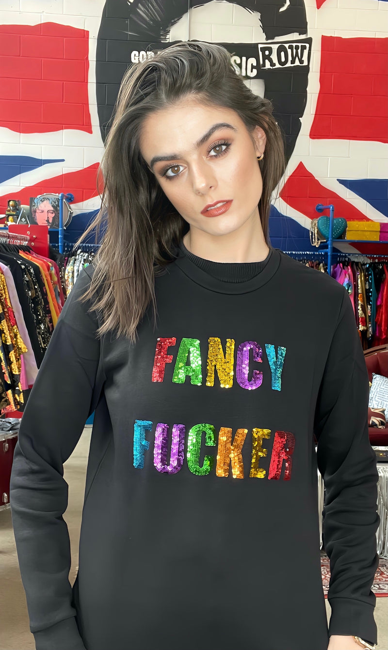 Any Old Iron Women's Fancy Fucker Sweatshirt