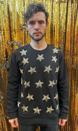 Any Old Iron Mens Goldie Star Sweatshirt