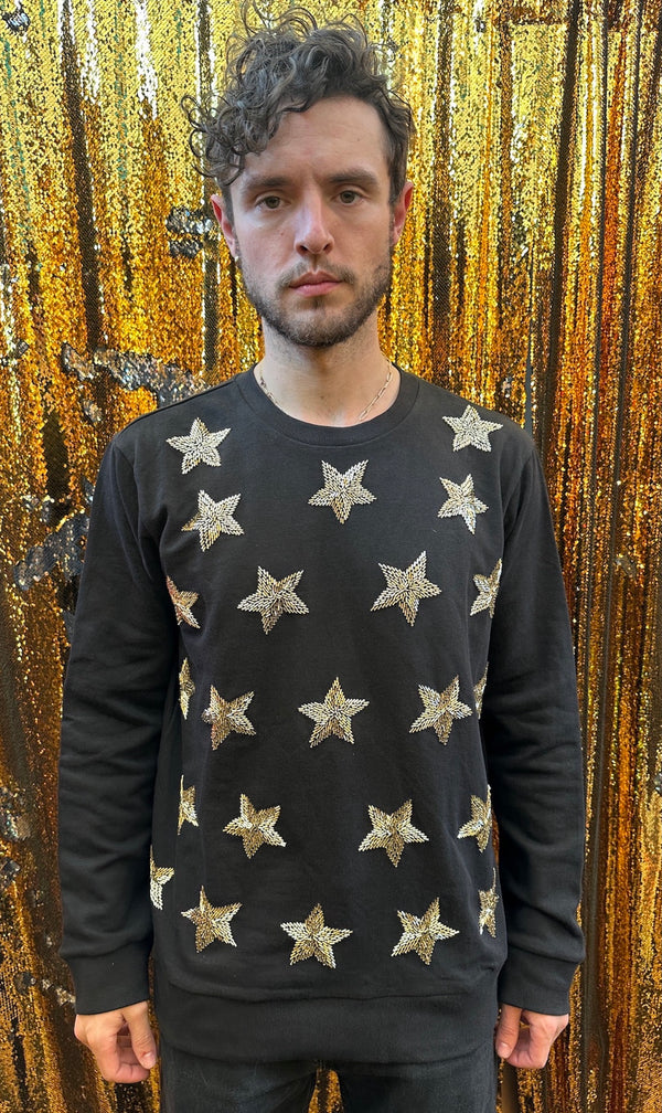 Any Old Iron Mens Goldie Star Sweatshirt