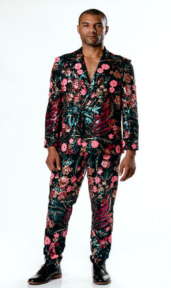 Any Old Iron Men's Wild Flower Suit