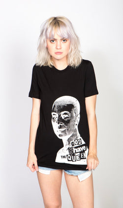 Any Old Iron God Shave The Queen Womens T-Shirt