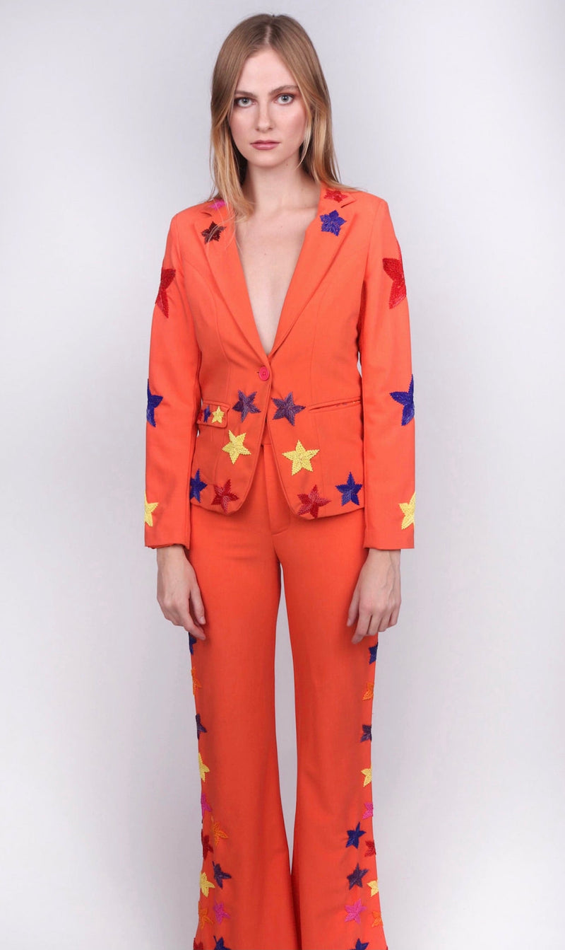 Cualquier viejo traje de estrella naranja de hierro