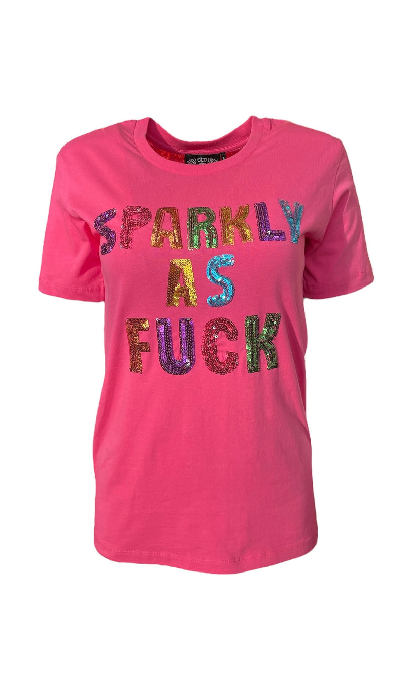 Any Old Iron Men's Pink Sparkly As Fuck T-Shirt