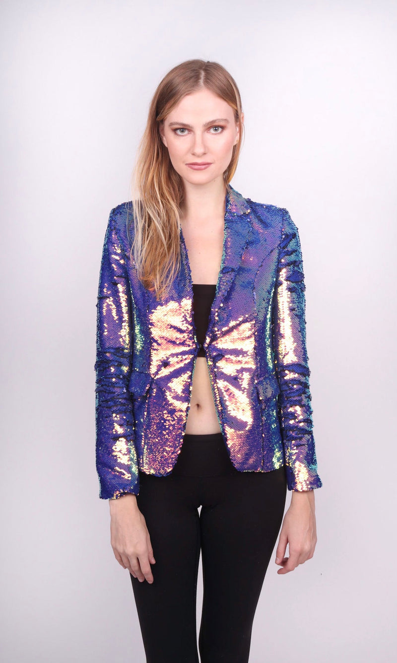 Any Old Iron Oil Slick Blazer