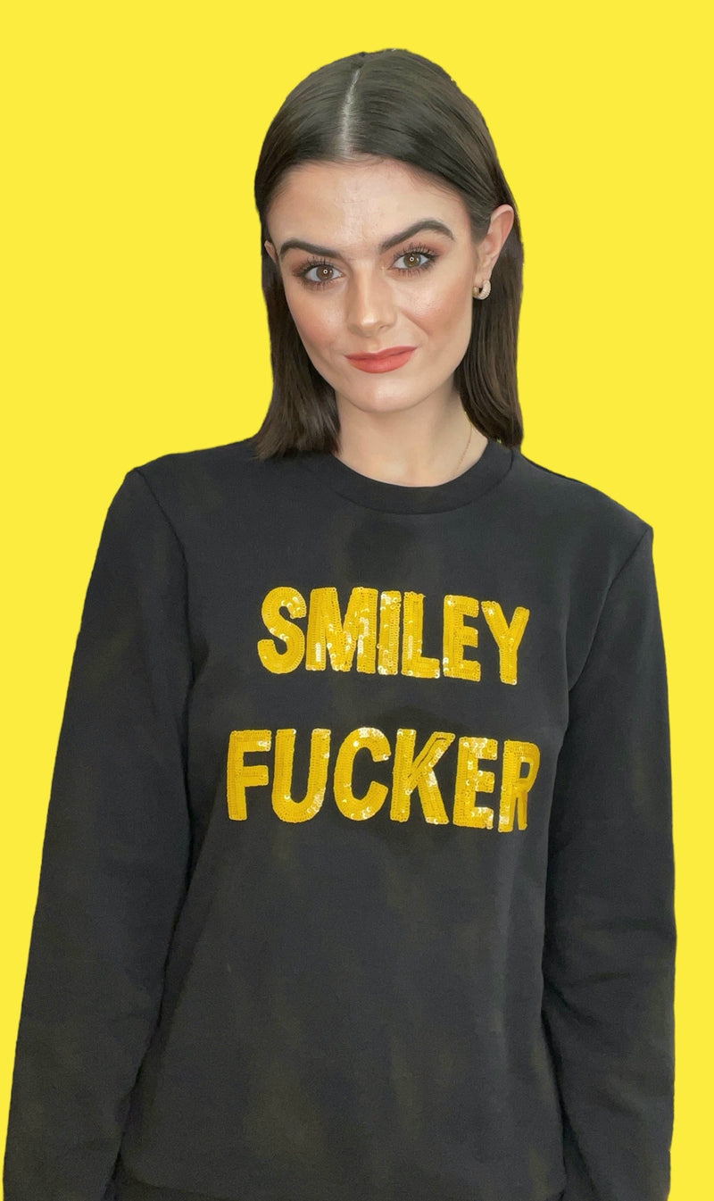 Any Old Iron x Smiley Smiley Fucker Sweatshirt