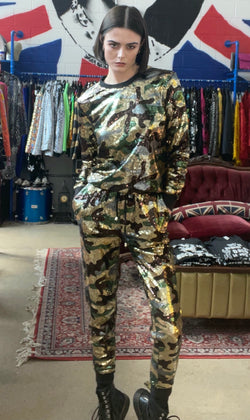 Any Old Iron Camo Joggers