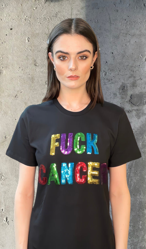 Any Old Iron Fuck Cancer T-Shirt