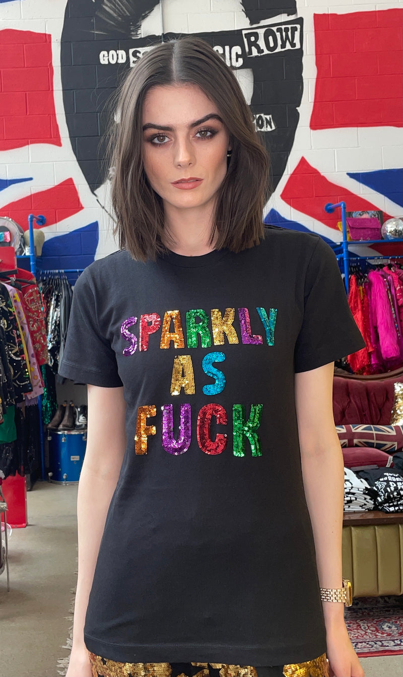 Any Old Iron Sparkly As Fuck T-Shirt