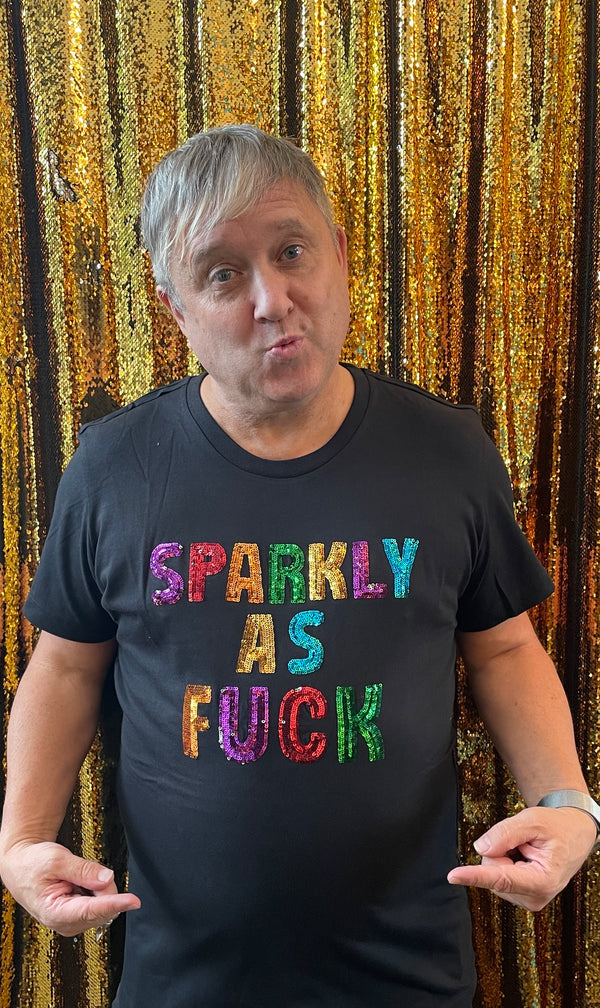 Any Old Iron Men's Sparkly As Fuck T-Shirt