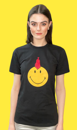 Camiseta Any Old Iron x Smiley Mohawk