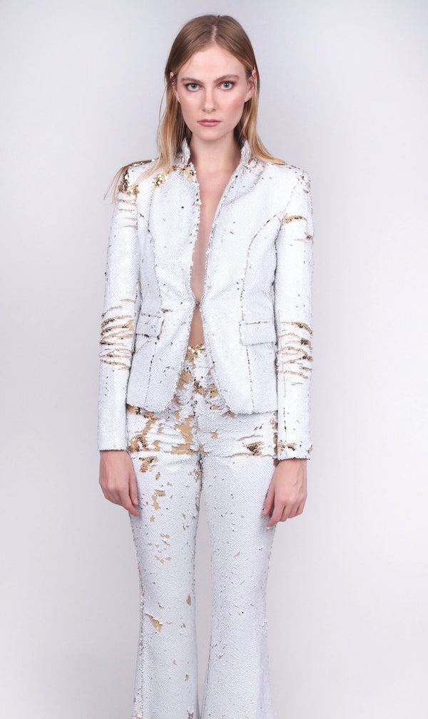 Any Old Iron White Gold Suit