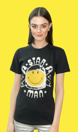 Camiseta Any Old Iron x Smiley Starman