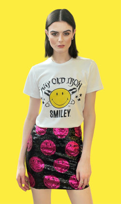 Falda rosa Any Old Iron x Smiley