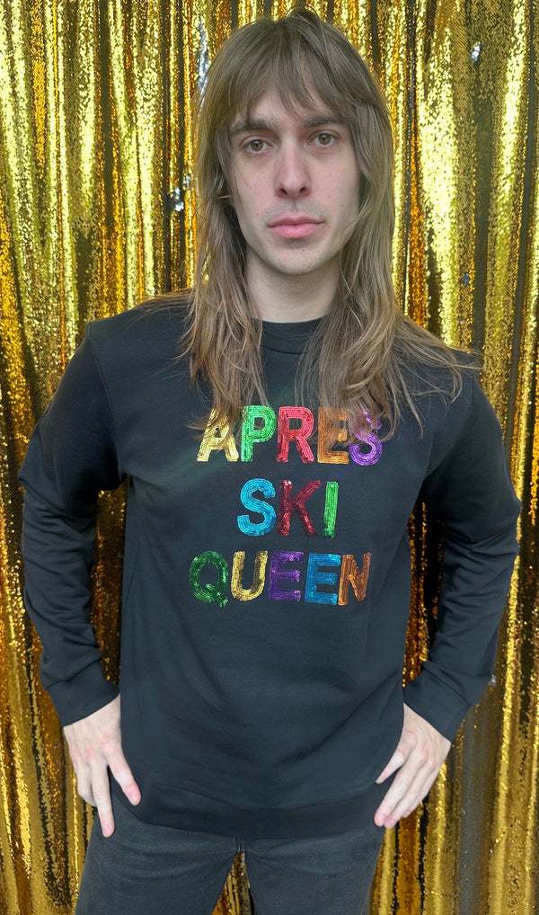 Any Old Iron Men's Aprés Ski Queen Sweatshirt