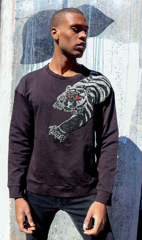 Sudadera con tigre para hombre Any Old Iron