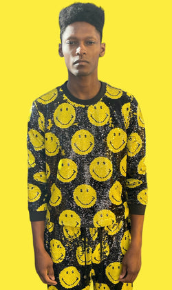 Sudadera con capucha Any Old Iron x Smiley para hombre