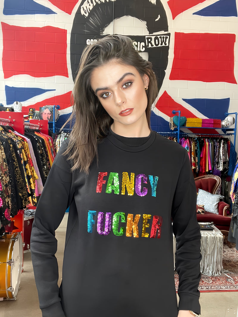 Any Old Iron Women's Fancy Fucker Sweatshirt