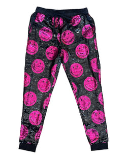 Any Old Iron x Smiley Men's Pink Joggers