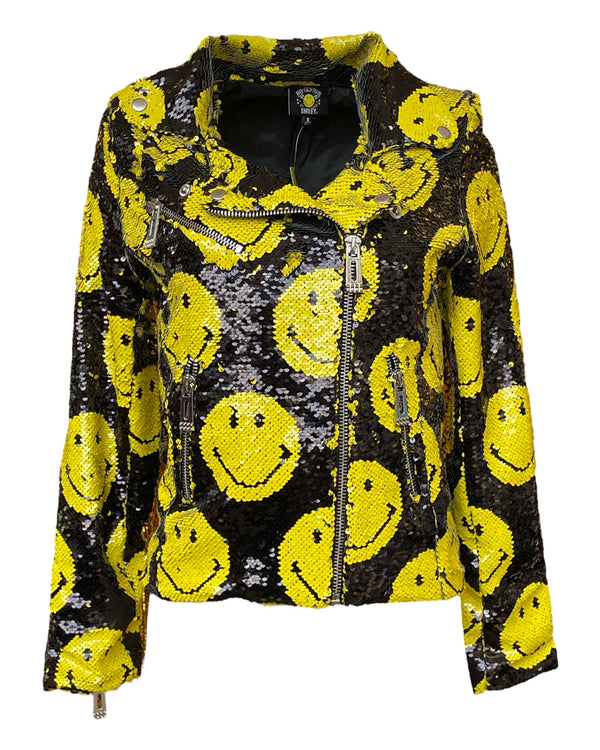 Chaqueta motera Any Old Iron x Smiley