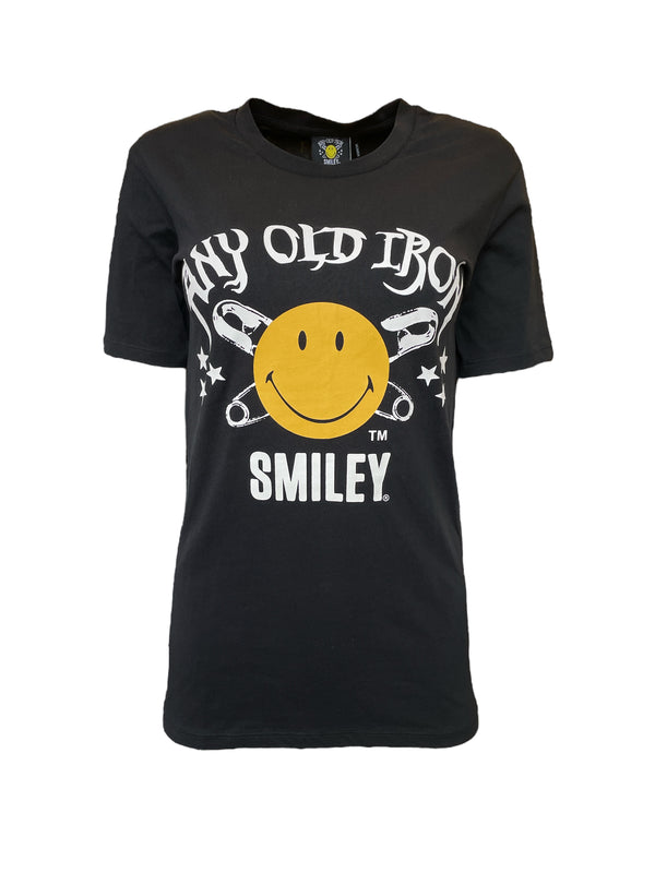 Camiseta con el logotipo de Any Old Iron x Smiley