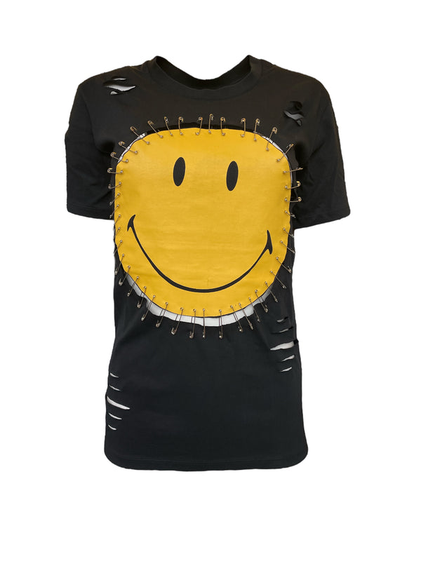 Camiseta Any Old Iron x Smiley Just Safe