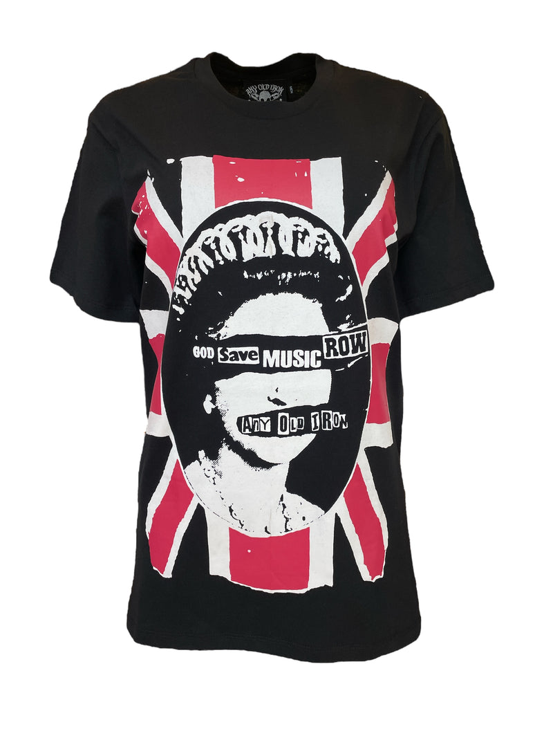 Camiseta para hombre Any Old Iron God Save Music Row