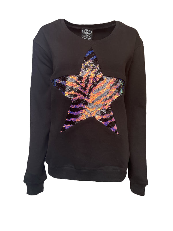 Sudadera Any Old Iron Zebra Star