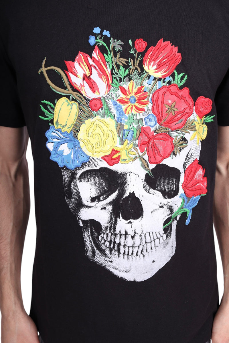 Any Old Iron Men's Skull Bouquet T-Shirt