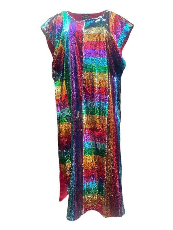 Any Old Iron Rainbow Dress