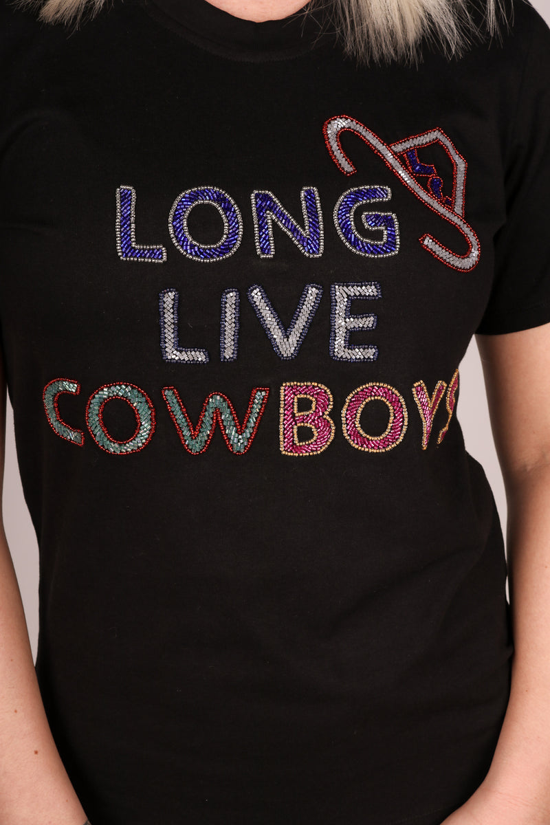 Vintage Long Live Cowboys Shirt Long Live Cowboys Shirt 